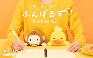 【NEW】 Posture Pal Funbarus Monkey/Duck