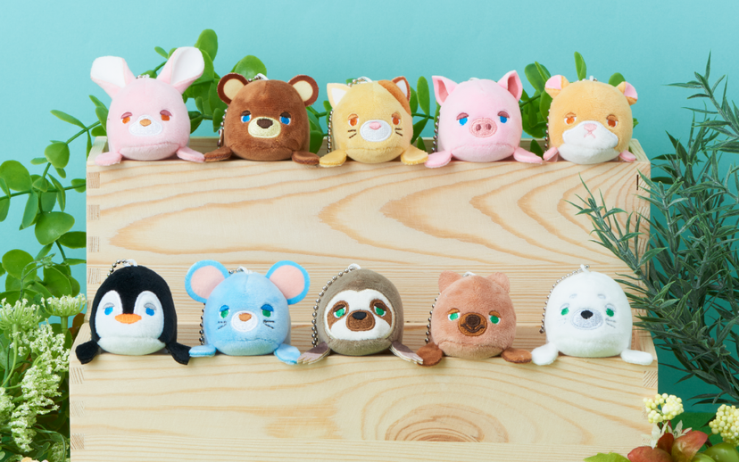 Posture Pal mini (S) Rabbit / Bear / Cat / Mouse / Pig / Hamster / Penguin / Sloth / Quokka wallaby / Seal