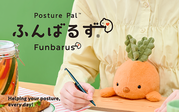 【NEW】 Posture Pal (L) Funbarus Carrot / Broccoli / Corn / Eggplant
