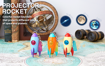 【New】Projector Rocket
