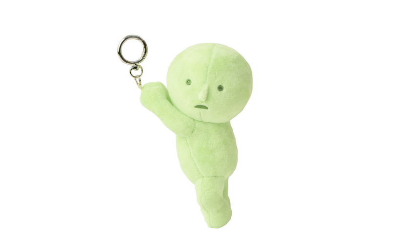 SMISKI Plush Key Chain Hugging Knees / Hanging On!