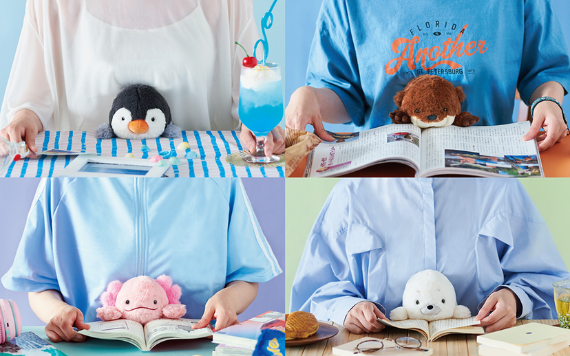 Posture Pal(L) Penguin/ Seal / Otter / Axolotl -ふんばるず-