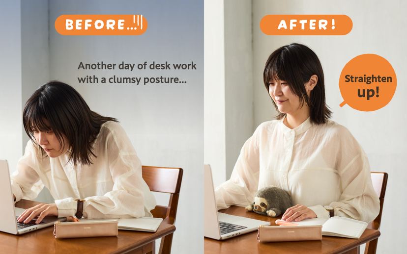 Posture Pal (L) Funbarus Monkey / Duck