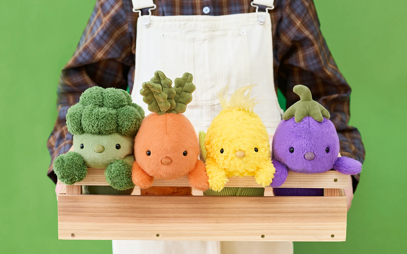 Posture Pal (L) Funbarus Carrot / Broccoli / Corn / Eggplant