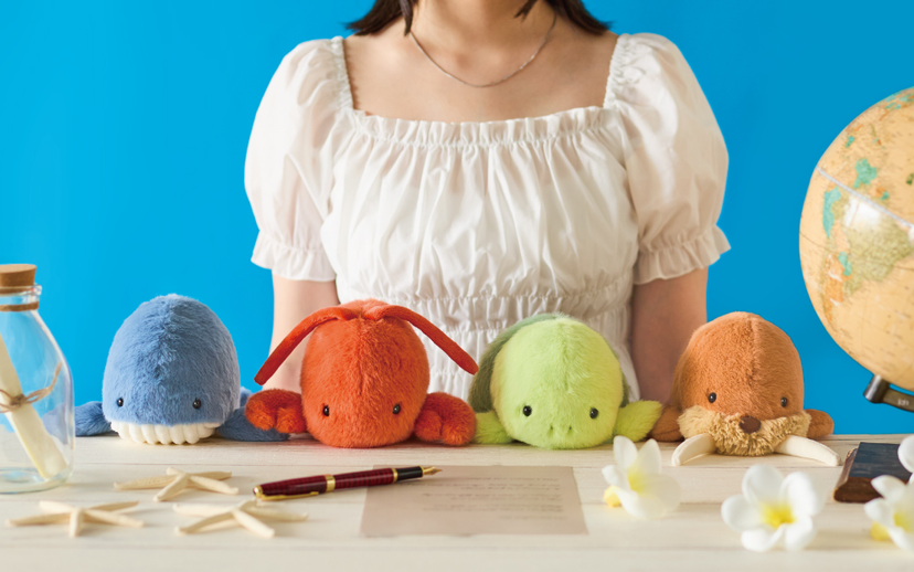 Posture Pal (L) Lobster / Sea turtle / Whale / Walrus