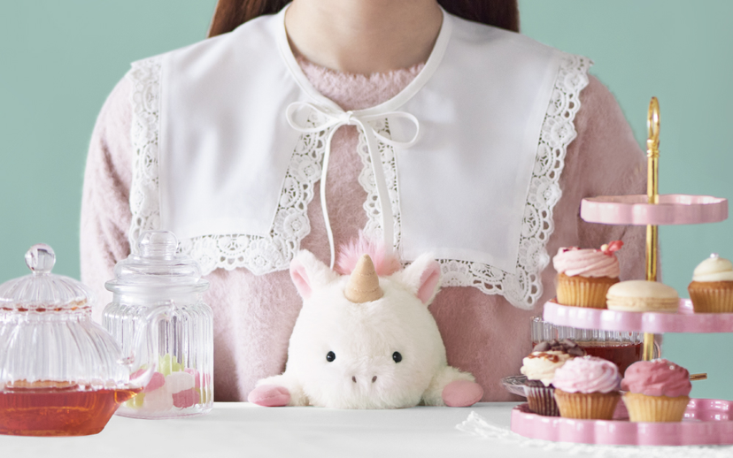 Mofusand Posture Pal (L) Shark Meow Unicorn / Yet -ふんばるず-