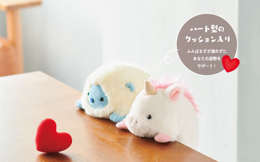 Mofusand Posture Pal (L) Shark Meow Unicorn / Yet -ふんばるず-