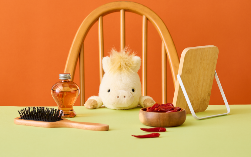 Posture Pal (L) Horse - Brown棕色 / White白色 -