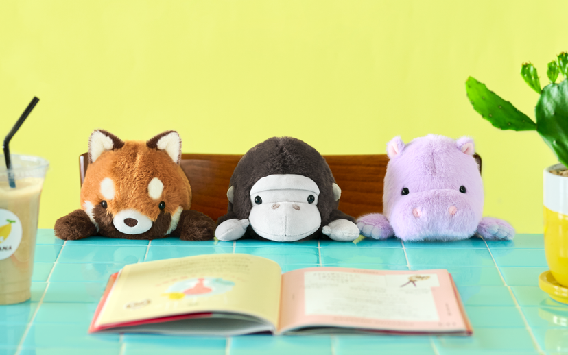 Posture Pal (L) Gorilla / Red Panda / Hippopotamus