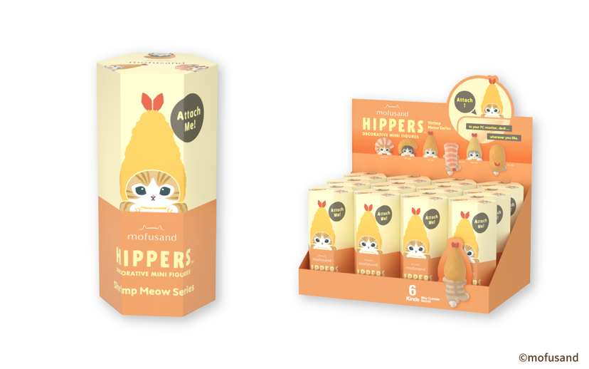 HIPPERS mofusand Shrimp Meow Series
