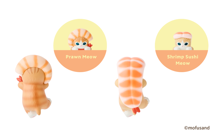 HIPPERS mofusand Shrimp Meow Series