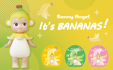 充滿熱帶風情的完美夏日——甜美可愛的Sonny Angel，新品"It's Bananas"現已發售！
