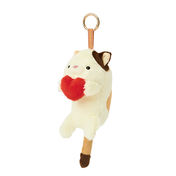Funbarus POSTURE PAL Bag Charm - Calico Cat -