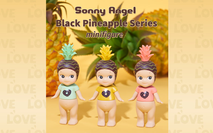 Sonny Angel Black Pineapple Set